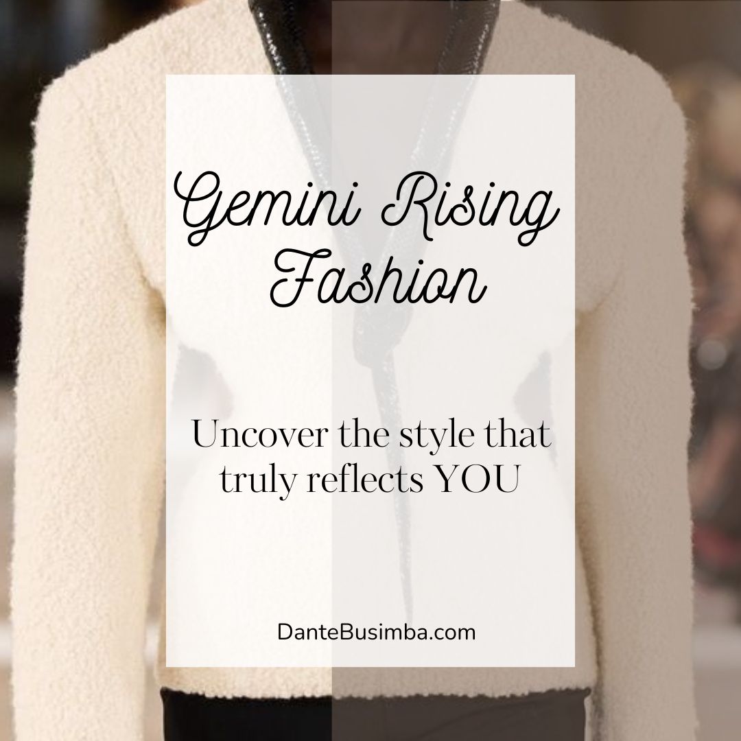 How to Dress as a Gemini Rising