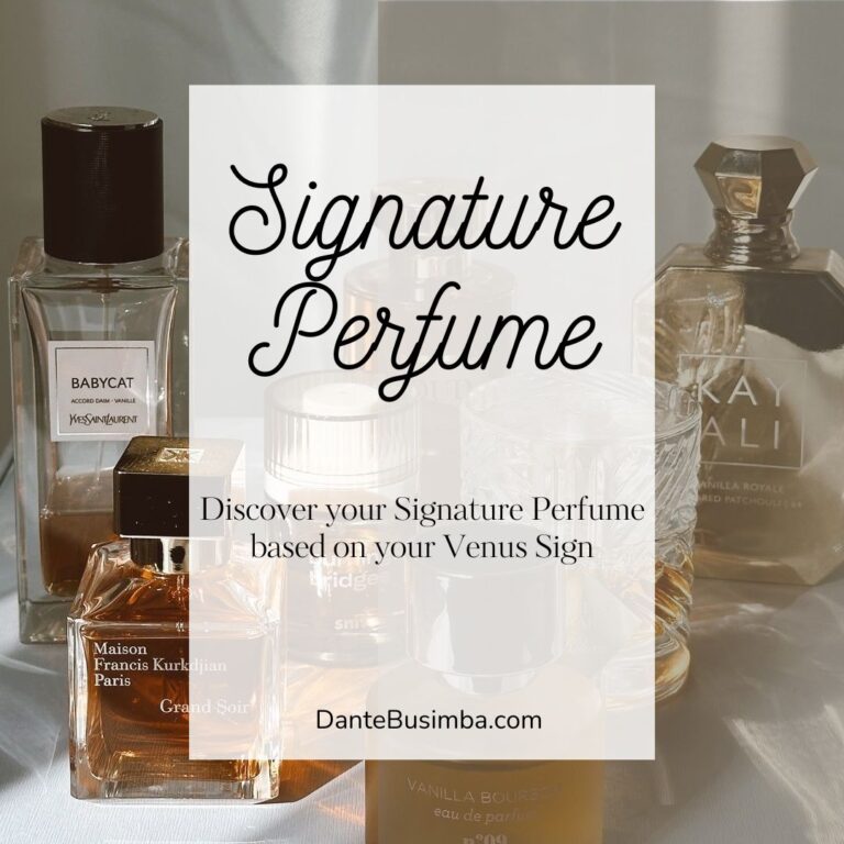 Best Perfume to Wear based on your Venus Sign