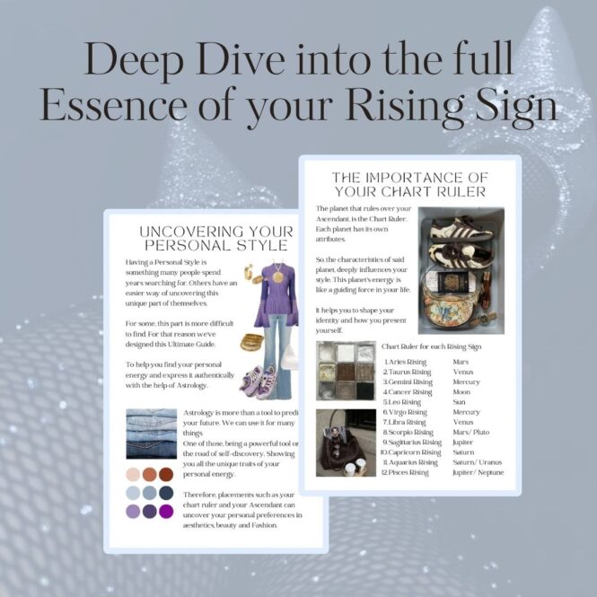 E-Book; Ultimate Guide to Dressing as your Rising Sign - Image 5