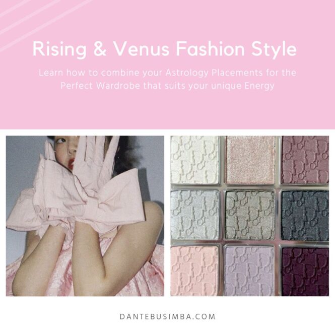 Astrology Fashion Workbook; How to Combine your Venus & Rising Energy - Image 2