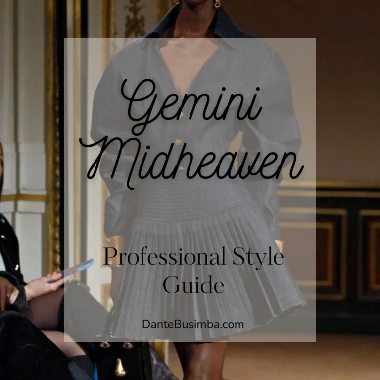 Gemini Midheaven Style Guide