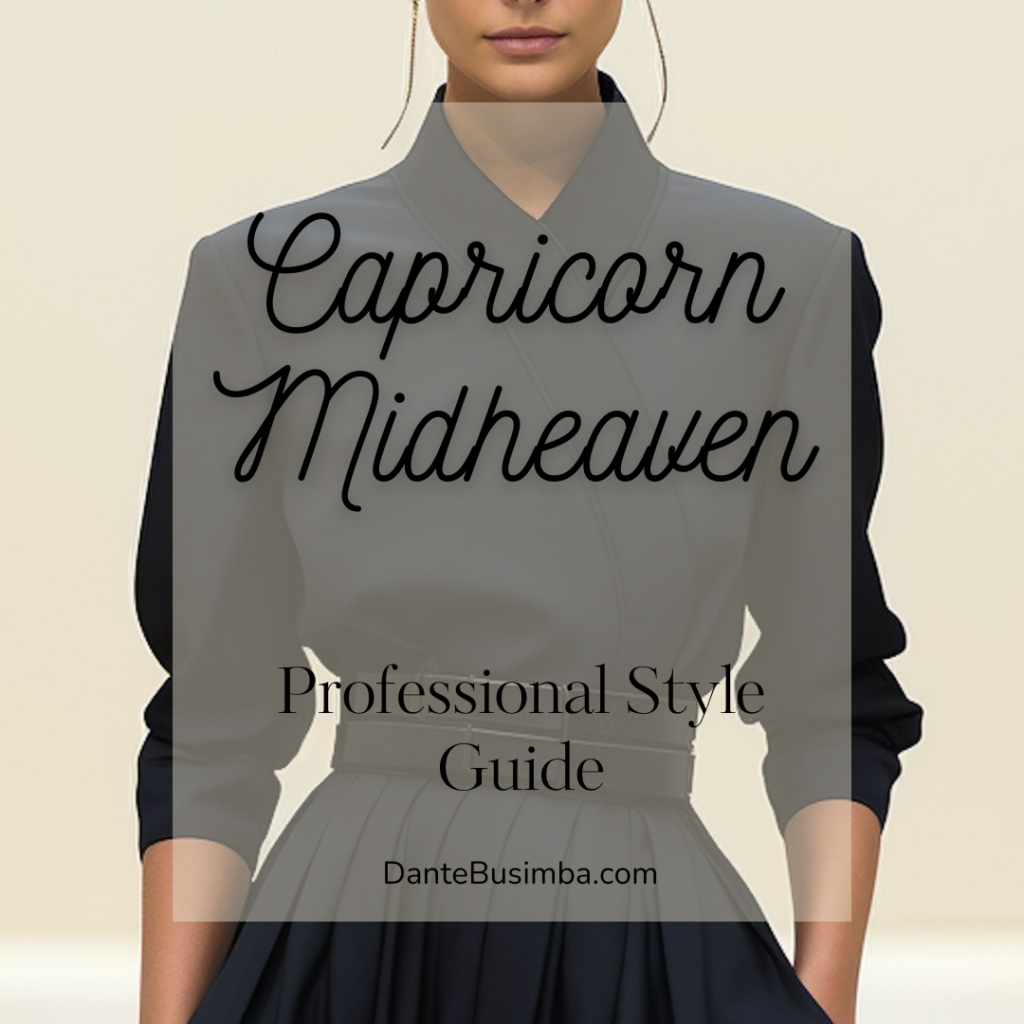 Capricorn MIdheaven Style Guide