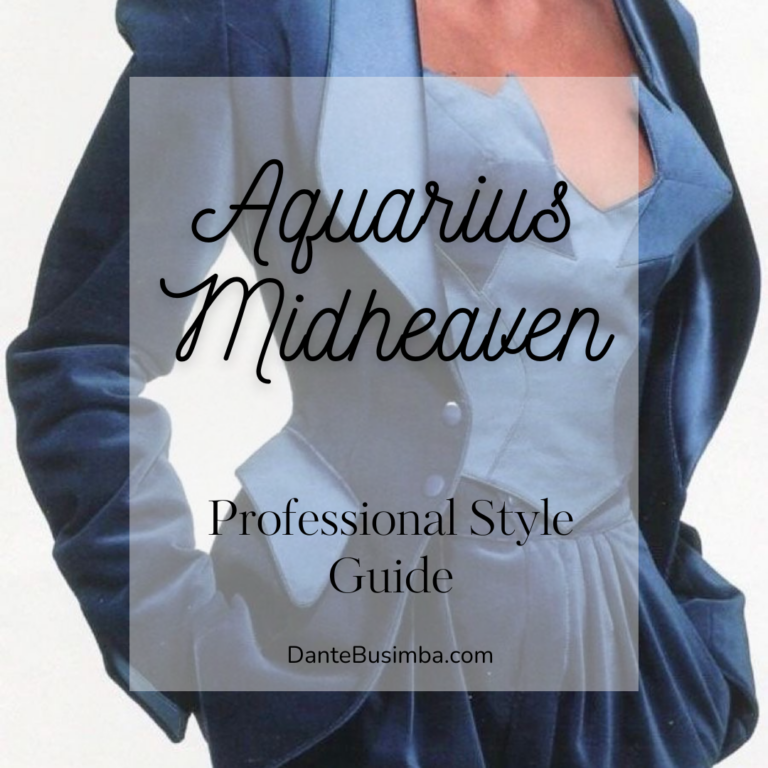 Aquarius Midheaven Style Guide