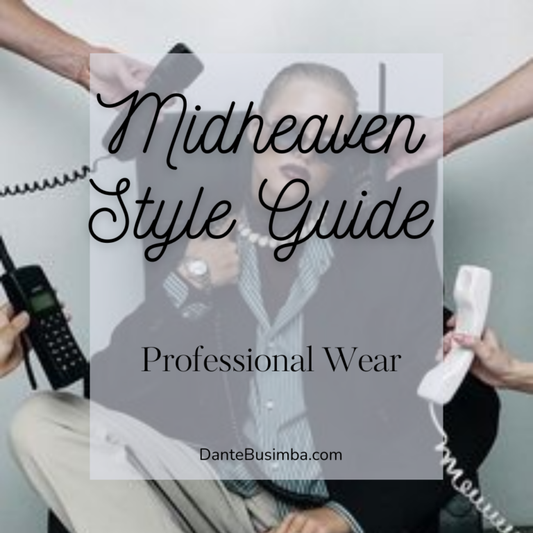 Midheaven in the 10th House; Style Guide